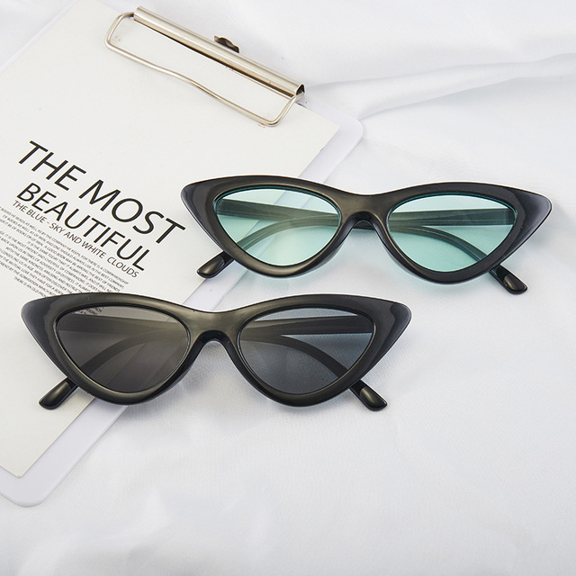Kolorowe, polaryzacyjne okulary przeciwsłoneczne Cat Eye Vintage Designer dla kobiet i mężczyzn - Wianko - 7