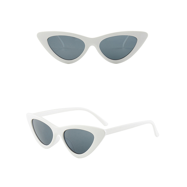 Kolorowe, polaryzacyjne okulary przeciwsłoneczne Cat Eye Vintage Designer dla kobiet i mężczyzn - Wianko - 10