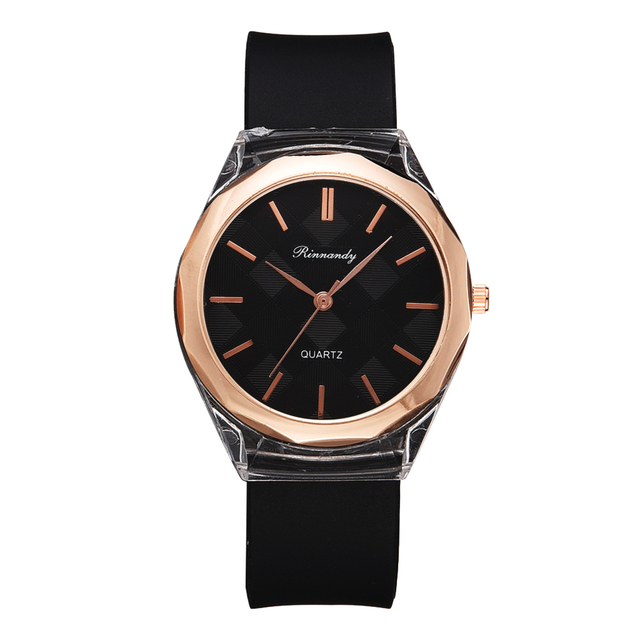 Zestaw 5 luksusowych bransoletek do zegarka dla kobiet 2021 z gumowym paskiem - Wianko - 22