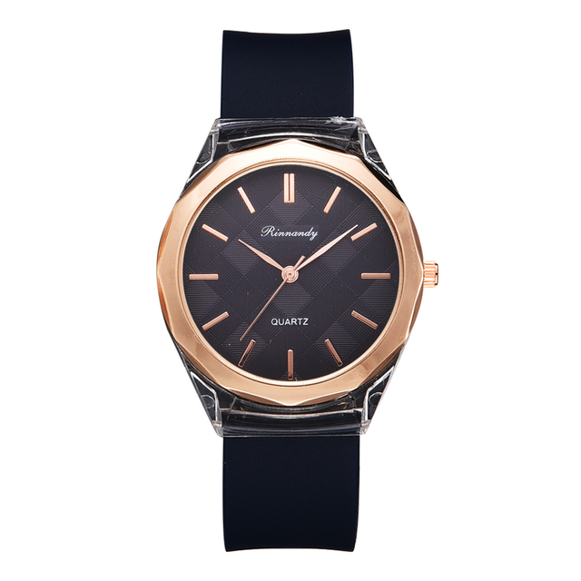 Zestaw 5 luksusowych bransoletek do zegarka dla kobiet 2021 z gumowym paskiem - Wianko - 26