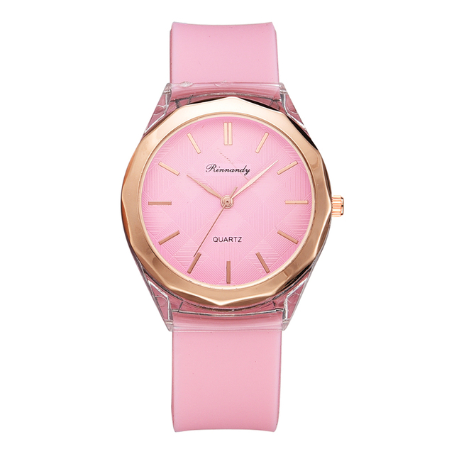 Zestaw 5 luksusowych bransoletek do zegarka dla kobiet 2021 z gumowym paskiem - Wianko - 28