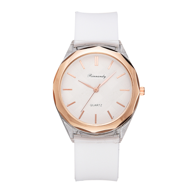Zestaw 5 luksusowych bransoletek do zegarka dla kobiet 2021 z gumowym paskiem - Wianko - 34