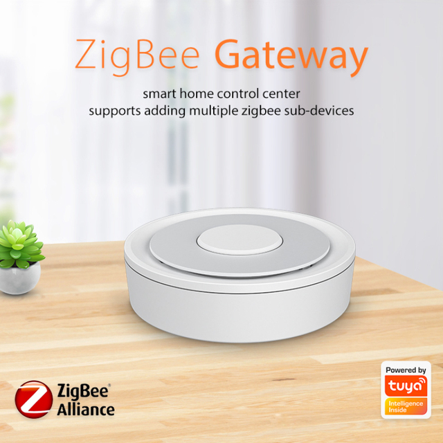 Hub inteligentny Tuya Zigbee – most do sterowania inteligentnym domem z aplikacją SmartLife, obsługiwany pilotem wielomodowym Alexa Google Home - Wianko - 2