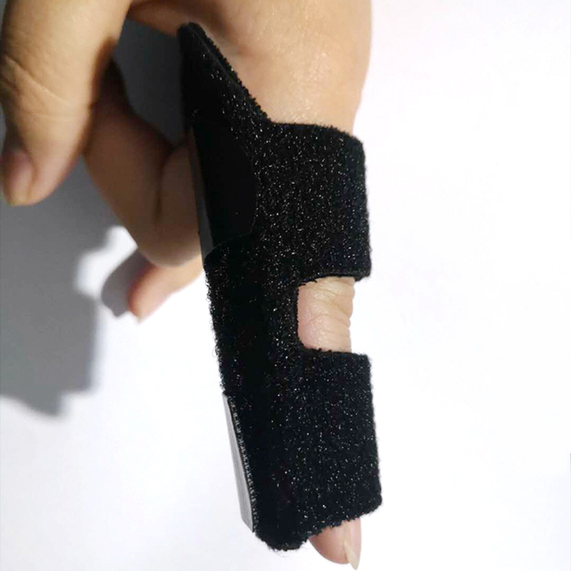 Regulowany ochraniacz palca na zapalenie stawów - ulga w bólu - Finger Splint Brace / Elastoplast - Wianko - 13