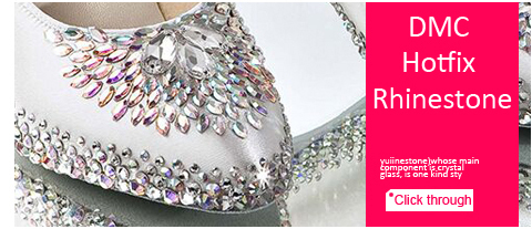 Kryształ górski fuksja Flatback DMC poprawka dżetów Glitter Strass luźny do odzieży DIY - Wianko - 123