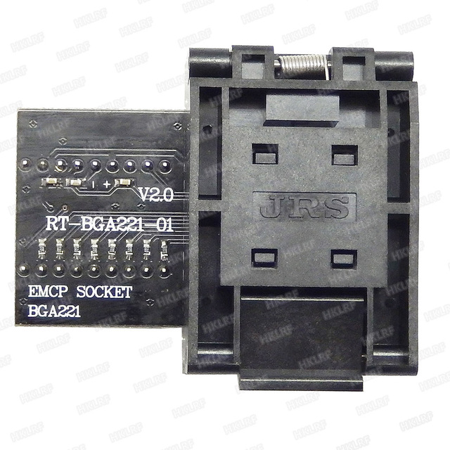 Gniazdo EMMC221 RT-BGA221-01 EMMC Adapter do programatora RT809H - Wianko - 1