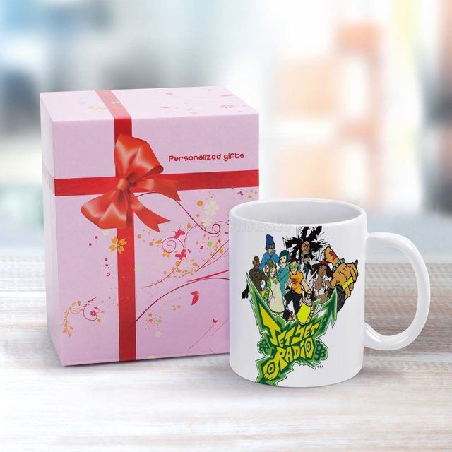 Biały kubek Jet Set Radio Mash 11 Oz - zabawny, ceramiczny kubek na kawę/herbatę/kakao - idealny prezent dla fanów gier wideo - Wianko - 3