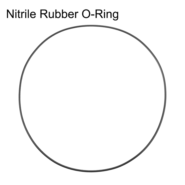 O-ringi Uxcell z nitrylowego kauczuku, średnica wewnętrzna 118-200mm, szerokość 2.65mm, uszczelka olejowa hydrauliczna - 1 szt - Wianko - 16