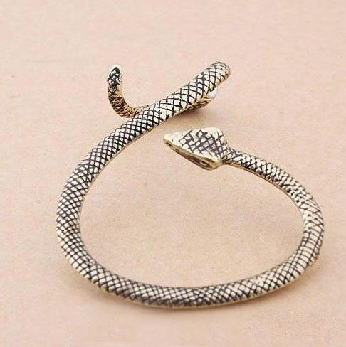 Męskie i damskie kolczyki z wężem  w nowoczesnym stylu hip hop, kręte kolczyki z dark series jewelry - Wianko - 30