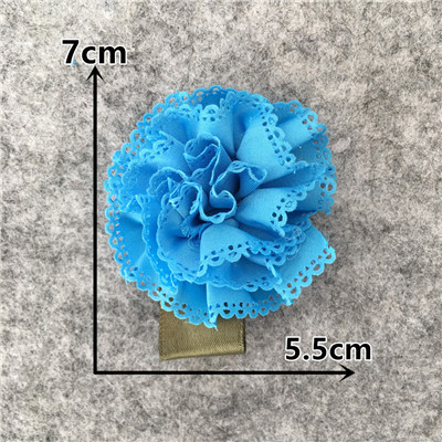 Tkanina matowa 3D z kwiatowymi kokardami - dekoracja domowa, idealna do rękodzieła i prezentów - Wianko - 7