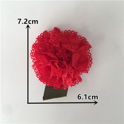 Tkanina matowa 3D z kwiatowymi kokardami - dekoracja domowa, idealna do rękodzieła i prezentów - Wianko - 6