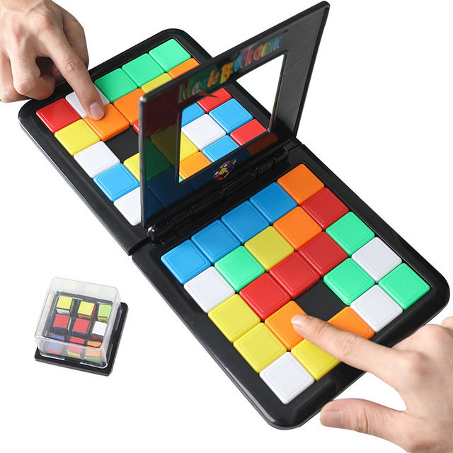Gra puzzle bitwa na kolorowym placu dla rodziców i dzieci - zabawka edukacyjna dla chłopców i dziewczynek - Wianko - 8