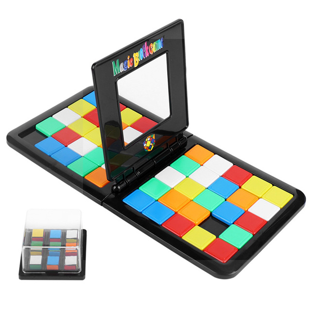Gra puzzle bitwa na kolorowym placu dla rodziców i dzieci - zabawka edukacyjna dla chłopców i dziewczynek - Wianko - 6
