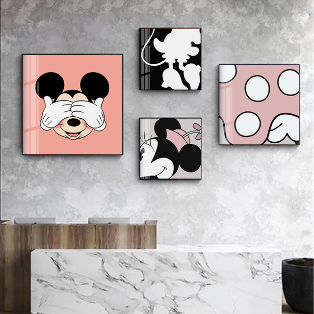 Plakat na płótnie Mickey Mouse Disney - dekoracja do pokoju dziecięcego - Wianko - 3