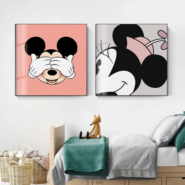 Plakat na płótnie Mickey Mouse Disney - dekoracja do pokoju dziecięcego - Wianko - 5