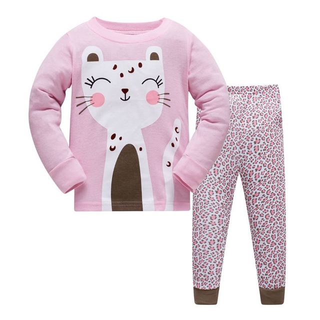 Zestaw dziecięcy Disney z długim rękawem, bawełniana piżama z motywem jednorożca i syrenki dla malucha, dziewczyny, na jesień i zimę - Wianko - 12