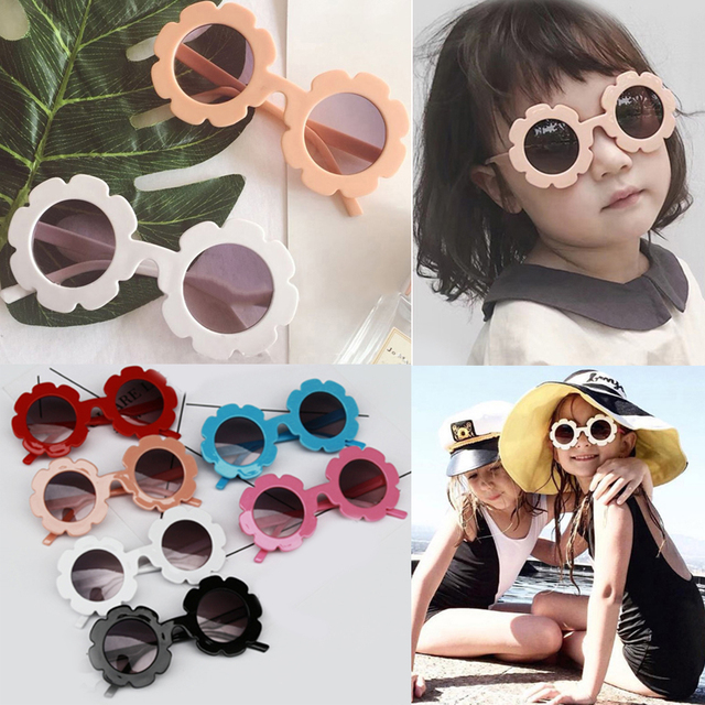 Okulary ochronne dla dzieci 2020 - kwiatowe, urocze odcienie dla chłopców i dziewczynek - Wianko - 2
