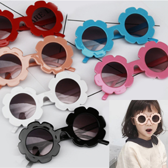 Okulary ochronne dla dzieci 2020 - kwiatowe, urocze odcienie dla chłopców i dziewczynek - Wianko - 5