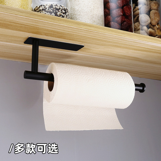 Duży samoprzylepny uchwyt ścienny na papier toaletowy z stali nierdzewnej - 30cm - Wianko - 3