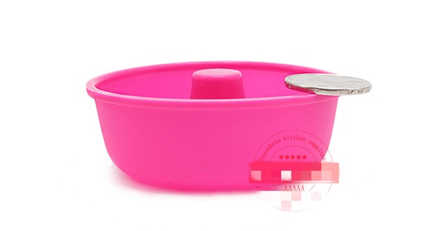 Silikonowe formy do pieczenia babeczek Round Donut Mini, wielokrotnego użytku, non-stick - Wianko - 9