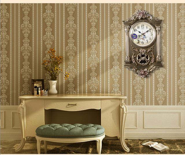Rustykalny zegar ścienny drewniany, retro, luksusowy design, kwarcowy, duży, cichy, europejski styl, home decor - Wianko - 15