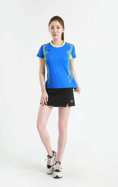 Koszulka sportowa do tenisa badminton i tenis stołowy - mężczyźni i kobiety - szybko schnąca, idealna na treningi i fitness - Wianko - 8