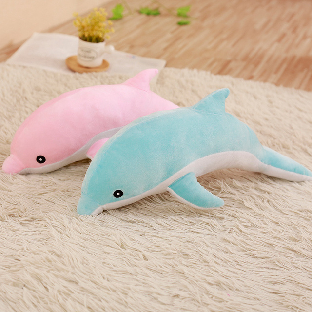 Duże pluszowe zabawki delfinów - wypchane zwierzęta morskie, idealne dla dzieci - Wianko - 10