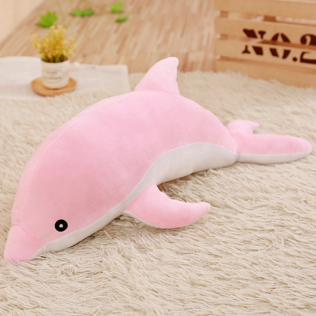 Duże pluszowe zabawki delfinów - wypchane zwierzęta morskie, idealne dla dzieci - Wianko - 11