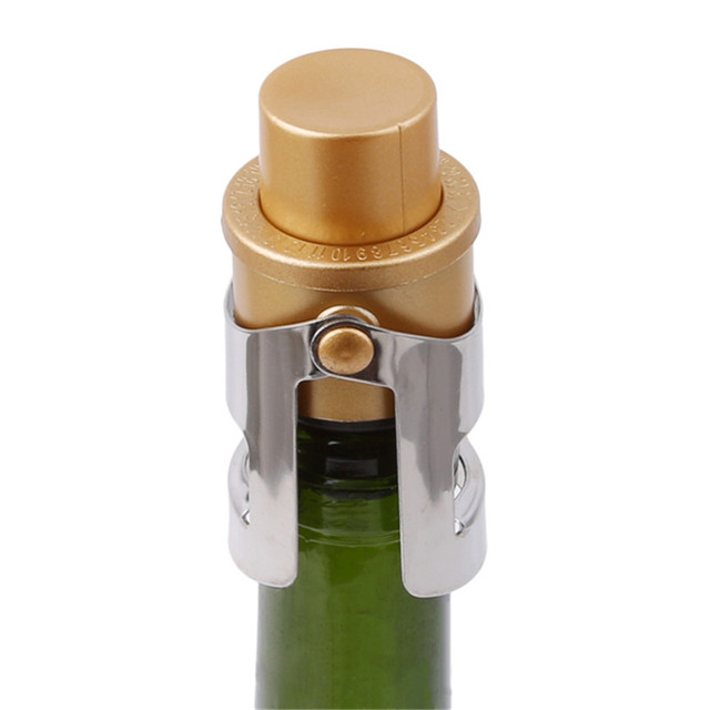 Przenośna butelka ze stali nierdzewnej z pompą próżniową do czerwonego wina i szampana - Wianko - 2