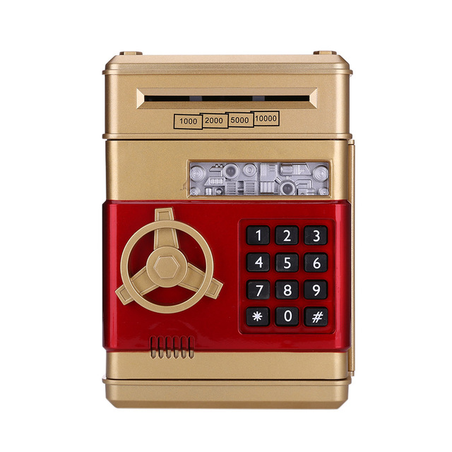 Elektroniczna skarbonka z hasłem ATM na monety i banknoty - Wianko - 14
