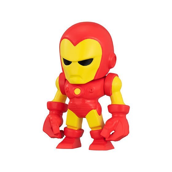 Bandai Gashapon MARVEL Spider-Man Iron Man Venom Q - Lalki modelujące postacie Anime Gacha zabawki - Wianko - 4