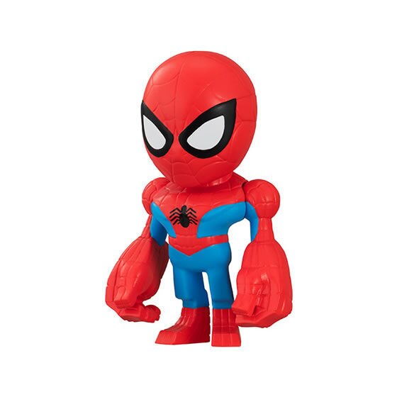 Bandai Gashapon MARVEL Spider-Man Iron Man Venom Q - Lalki modelujące postacie Anime Gacha zabawki - Wianko - 3