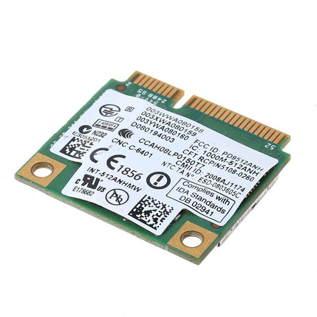Dwuzakresowa karta bezprzewodowa 300 mb/s Intel Wifi 5100 512AN_HMW Mini PCI-e Wlan 2.4G/5Ghz 802.11 a/g/n dla laptopów - Wianko - 6