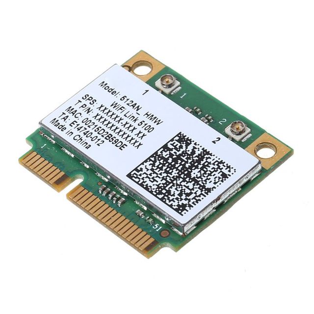 Dwuzakresowa karta bezprzewodowa 300 mb/s Intel Wifi 5100 512AN_HMW Mini PCI-e Wlan 2.4G/5Ghz 802.11 a/g/n dla laptopów - Wianko - 4