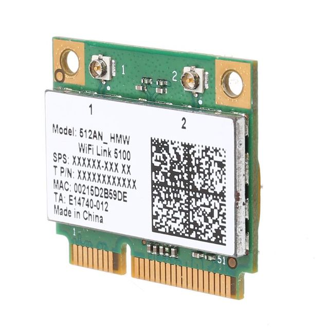 Dwuzakresowa karta bezprzewodowa 300 mb/s Intel Wifi 5100 512AN_HMW Mini PCI-e Wlan 2.4G/5Ghz 802.11 a/g/n dla laptopów - Wianko - 9