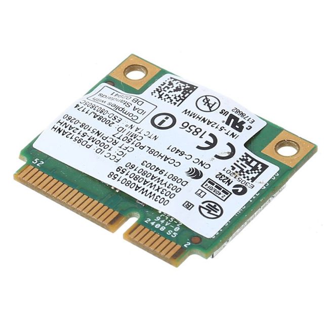 Dwuzakresowa karta bezprzewodowa 300 mb/s Intel Wifi 5100 512AN_HMW Mini PCI-e Wlan 2.4G/5Ghz 802.11 a/g/n dla laptopów - Wianko - 5