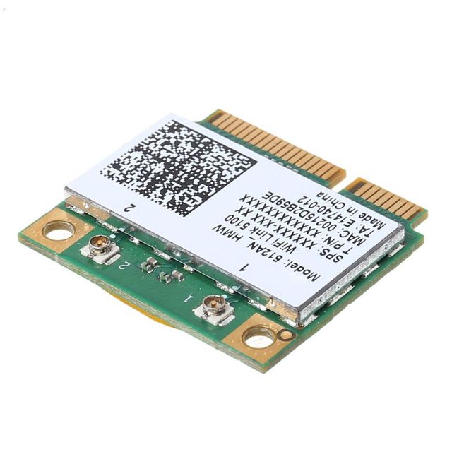 Dwuzakresowa karta bezprzewodowa 300 mb/s Intel Wifi 5100 512AN_HMW Mini PCI-e Wlan 2.4G/5Ghz 802.11 a/g/n dla laptopów - Wianko - 8