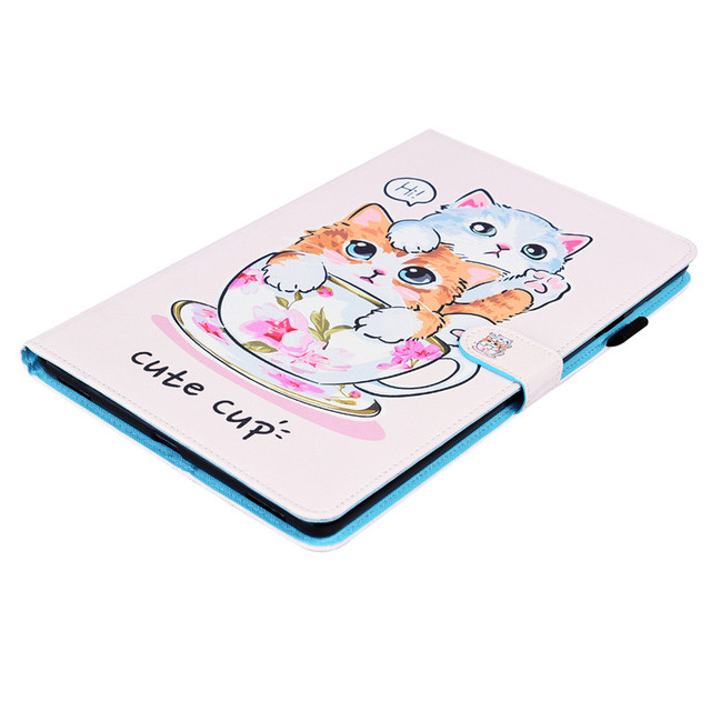 Kot kreskówka - Funda dla Xiaomi Pad 5 z funkcją stojaka - Mi Pad 5 dla dzieci - Pokrywa ochraniająca - Coque - do tabletu Xiaomi Mi Pad 5 - Wianko - 7