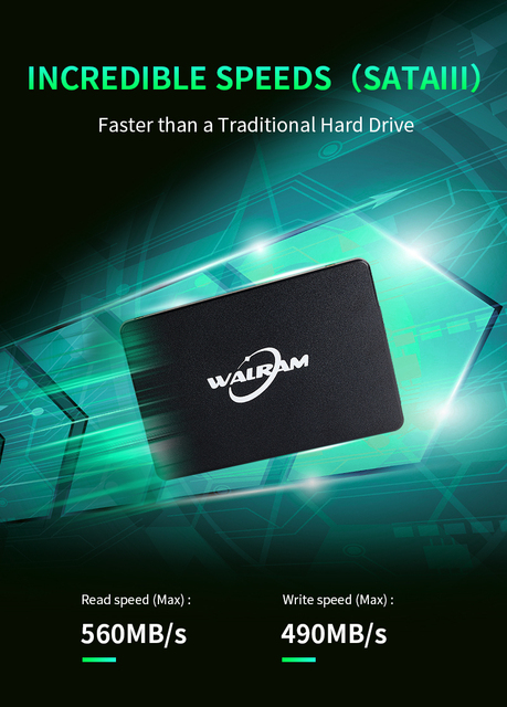 Dysk twardy SSD WALRAM 2.5''Sata 3 120GB/240GB/512GB/1TB/2TB do laptopa i komputera - Wianko - 4