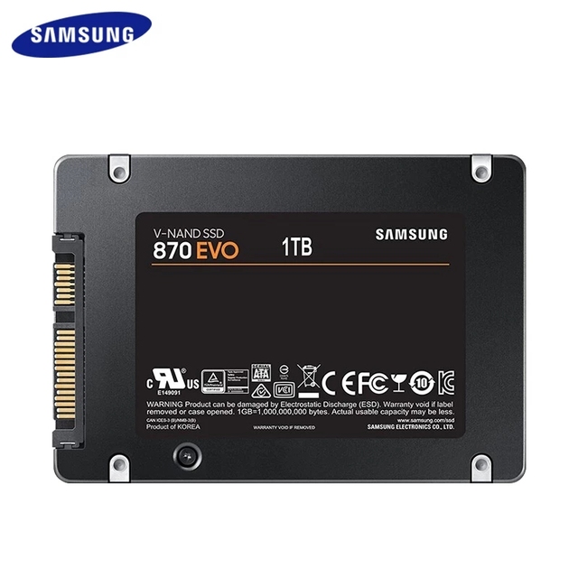 Samsung SSD 870 EVO 1T - Wewnętrzny dysk półprzewodnikowy SATA 3 2.5 - 250GB, 500GB, 2TB, 4TB dla komputera stacjonarnego - Wianko - 10