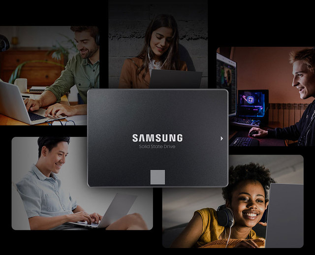 Samsung SSD 870 EVO 1T - Wewnętrzny dysk półprzewodnikowy SATA 3 2.5 - 250GB, 500GB, 2TB, 4TB dla komputera stacjonarnego - Wianko - 1