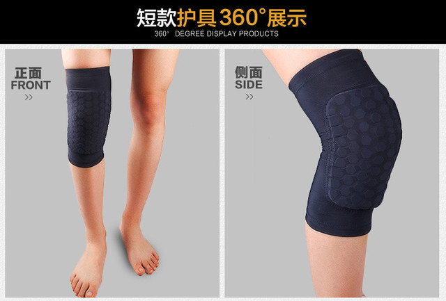 Nowości: Ochraniacze kolan o strukturze plastra miodu wysokiej jakości - Wianko - 7