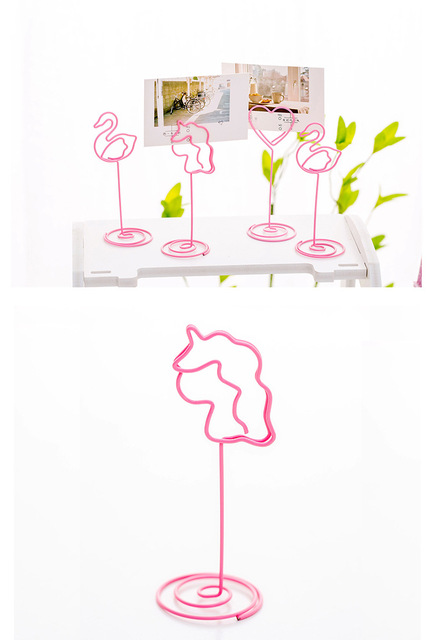 Seria 3 etui na karty i notesy Pink Girl Heart w kształcie serca - śliczne, biurowe, dekoracyjne klipy do zdjęć, wiadomości i wizytówek - Wianko - 10