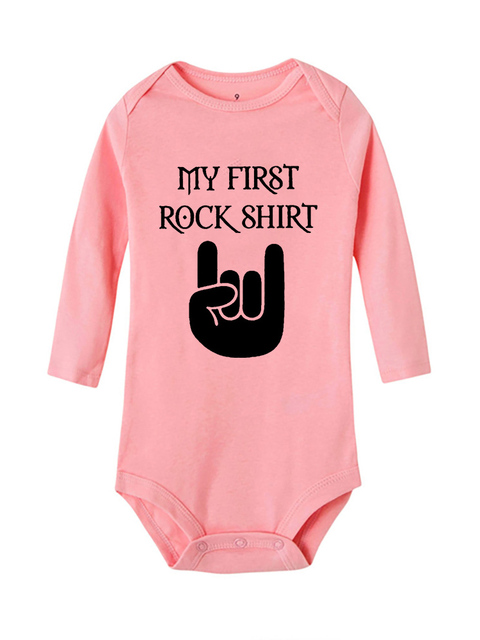Koszulka rockowa dla niemowląt, body romper dla dziewczynki, noworodek, casual onesies, stroje, odzież dziecięca, indeksowane - Wianko - 19