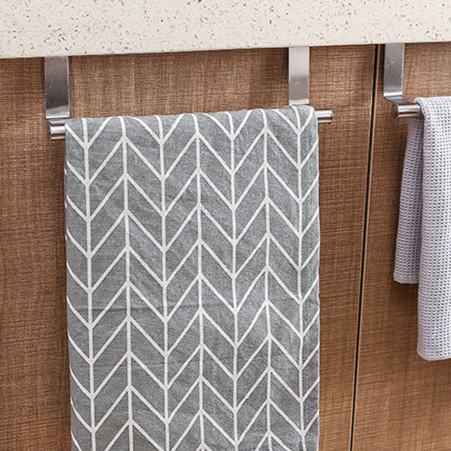 Wieszak na ręczniki nad drzwiami ze stali nierdzewnej - Wianko - 6