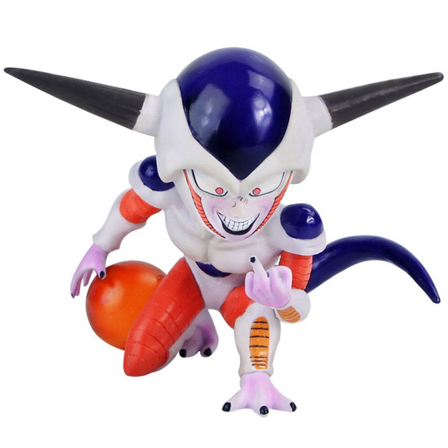 Figurka akcji Son Goku Vegeta Frieza Freeza Buu komórka Gohan Kawaii Dragon Ball Z DBZ Anime 10-16cm zabawka dla dzieci - Wianko - 3