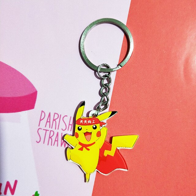 Pokemon Anime Pikachu - akrylowy brelok dekoracyjny dla dzieci - 13 stylów - Wianko - 8