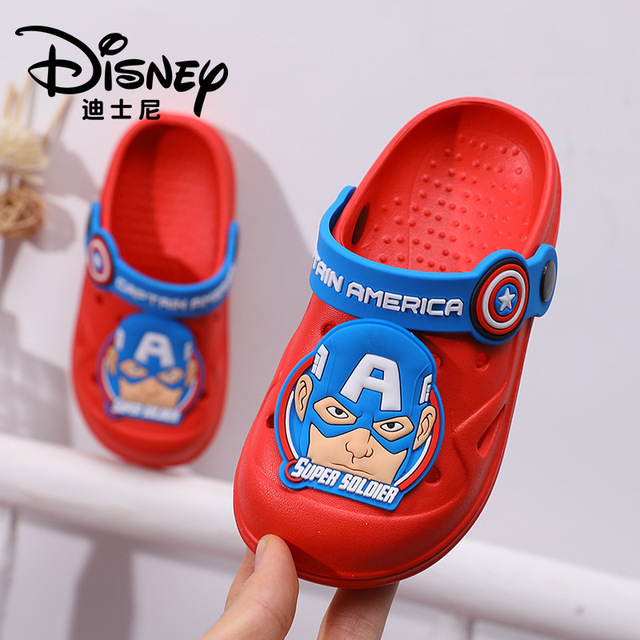 Sandały dziecięce Disney Mickey Minnie Mouse, Spiderman, Iron Man, Captain America - letnie buty chłopięce i dziewczęce na plażę, pantofle dla dzieci - Wianko - 26