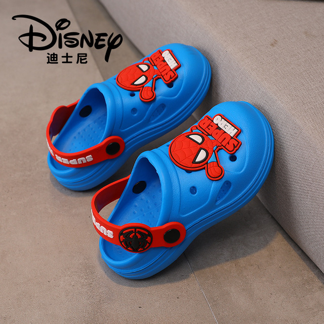 Sandały dziecięce Disney Mickey Minnie Mouse, Spiderman, Iron Man, Captain America - letnie buty chłopięce i dziewczęce na plażę, pantofle dla dzieci - Wianko - 12