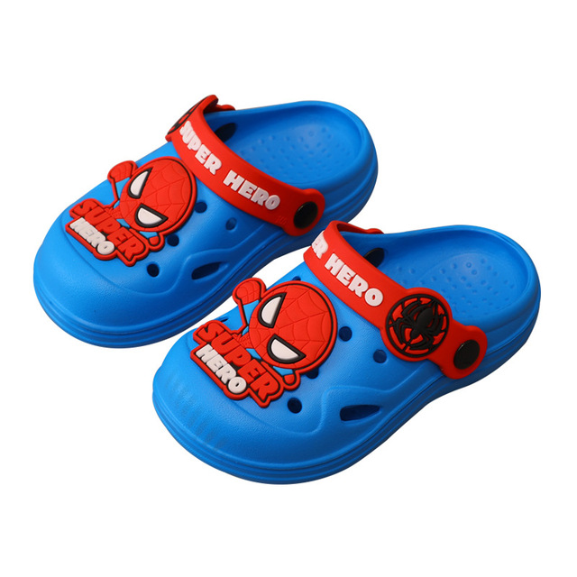 Sandały dziecięce Disney Mickey Minnie Mouse, Spiderman, Iron Man, Captain America - letnie buty chłopięce i dziewczęce na plażę, pantofle dla dzieci - Wianko - 10